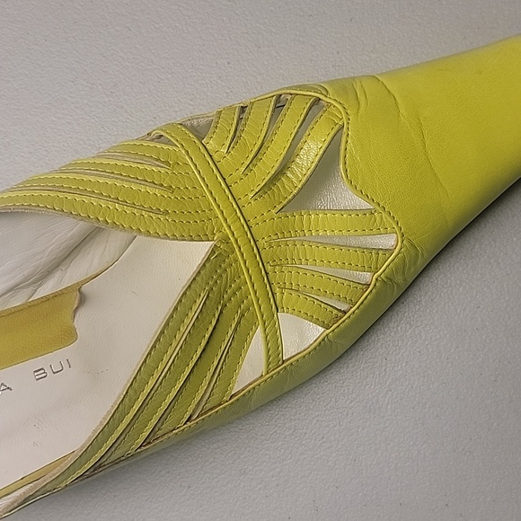 Barbara Bui Vintage Leather Peek-A-Boo Strappy Upper w/2" Heels - Size 40 - Picture 9 of 17